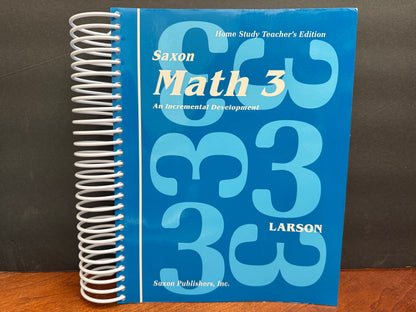 Saxon Math 3 Complete Set
