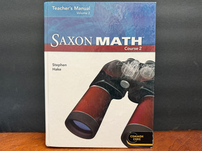 Saxon Math Course 2 Set
