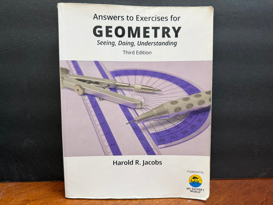 Answers to Exercises for Geometry (Third Edition)