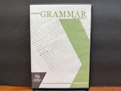 Jensen's Grammar DVD Supplement