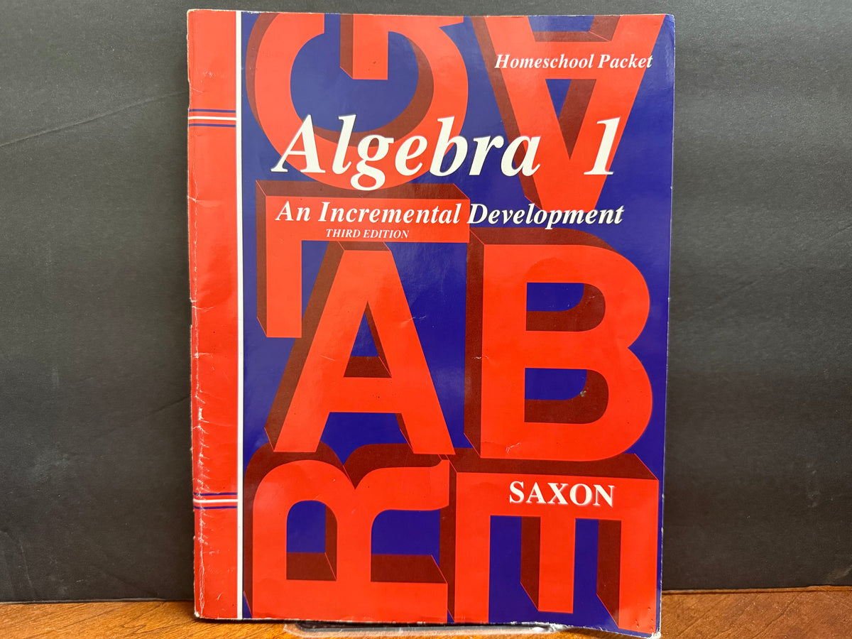Saxon Algebra 1 Homeschool Packet Third Edition (Key Only)
