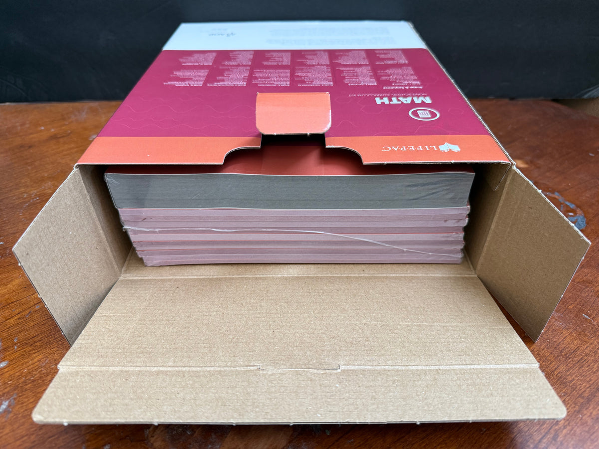 LIFEPAC Math Grade 9 Complete Boxed Set