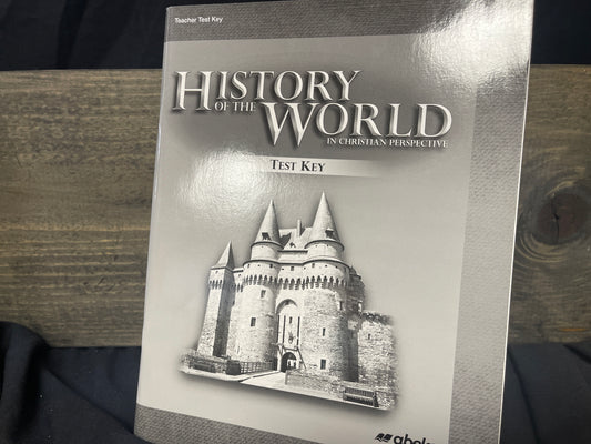History of the World teacher test key fifth ed