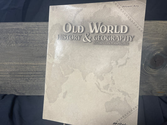 Old World History & Geography key fourth ed