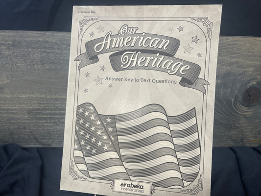 Our American Heritage fifth ed answer key
