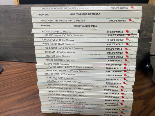Jane Belk Moncure Child’s World Magic Castle Readers Lot 28 Vintage Hardcover Bo