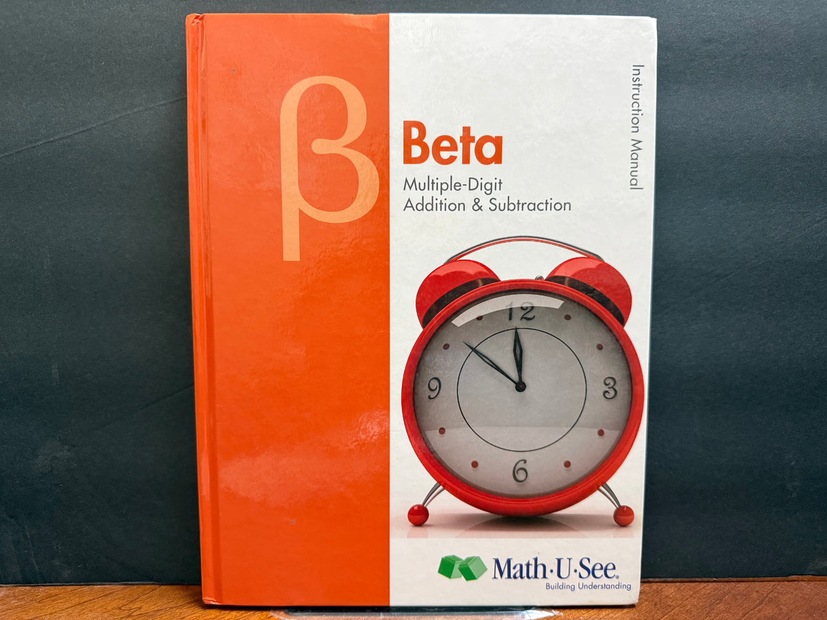 Math-U-See Beta Instruction Manual
