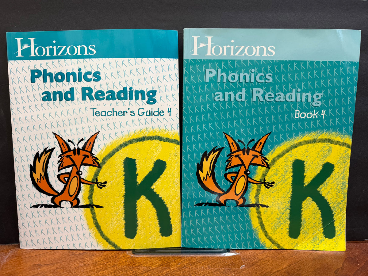 Phonics & Reading Student & Teacher Guide 4 Set