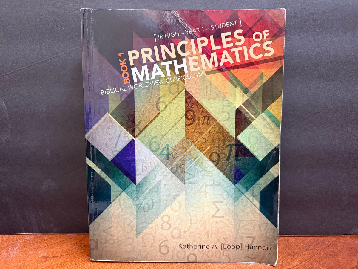 Principles of Mathematics Book 1