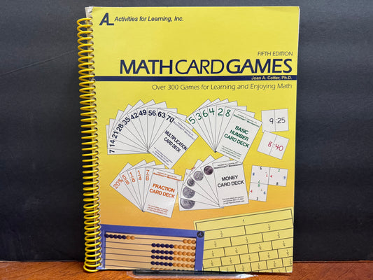 Right Start Math Card Games 5th Edition (with DVD)