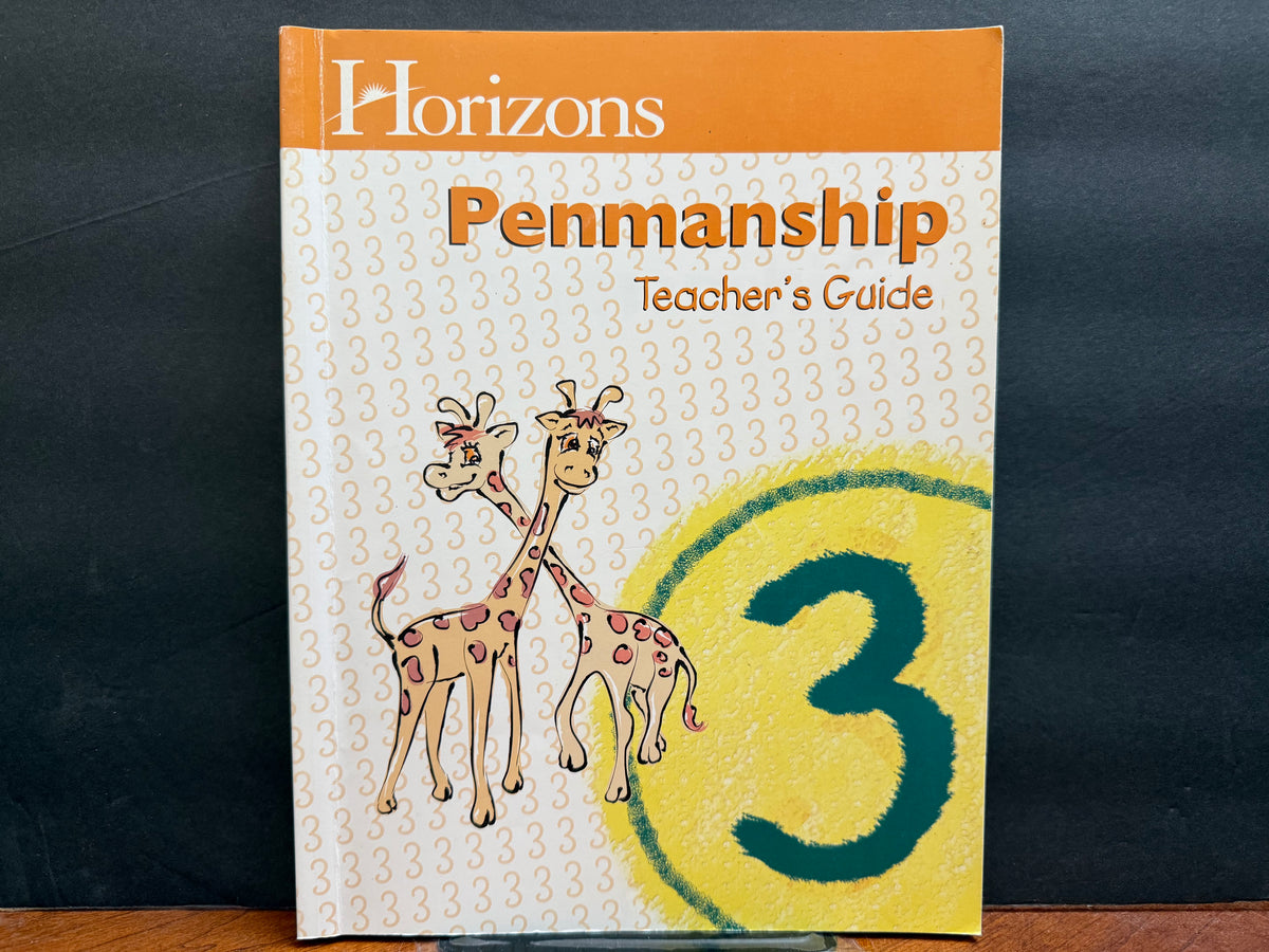 Penmanship Teacher's Guide Grade 3