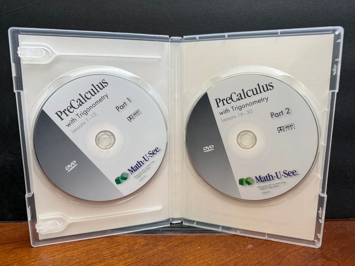 Math-U-See PreCalculus with Trigonometry Instruction DVD