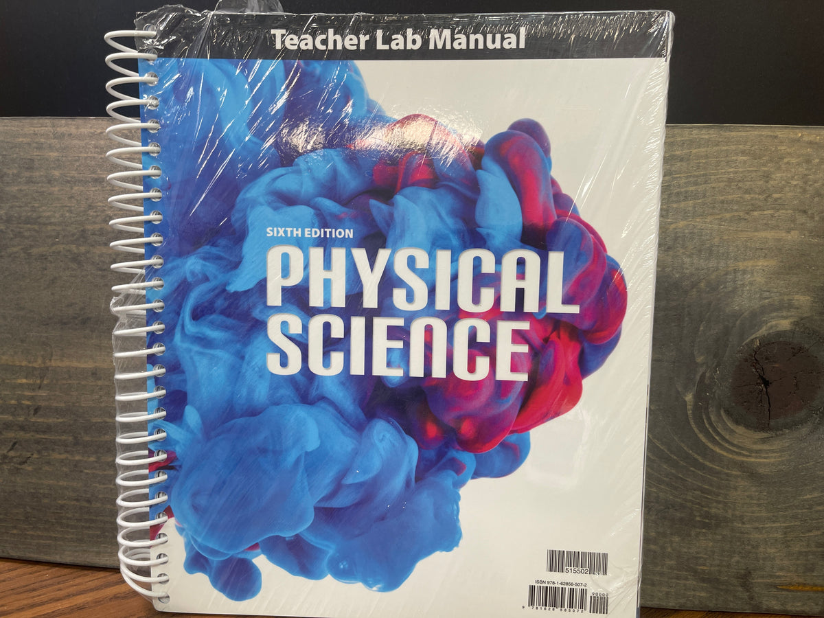 Physical Science Teacher Lab Manual sixth ed