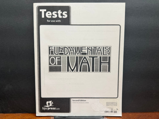 Fundamentals of Math Tests (2nd Edition)
