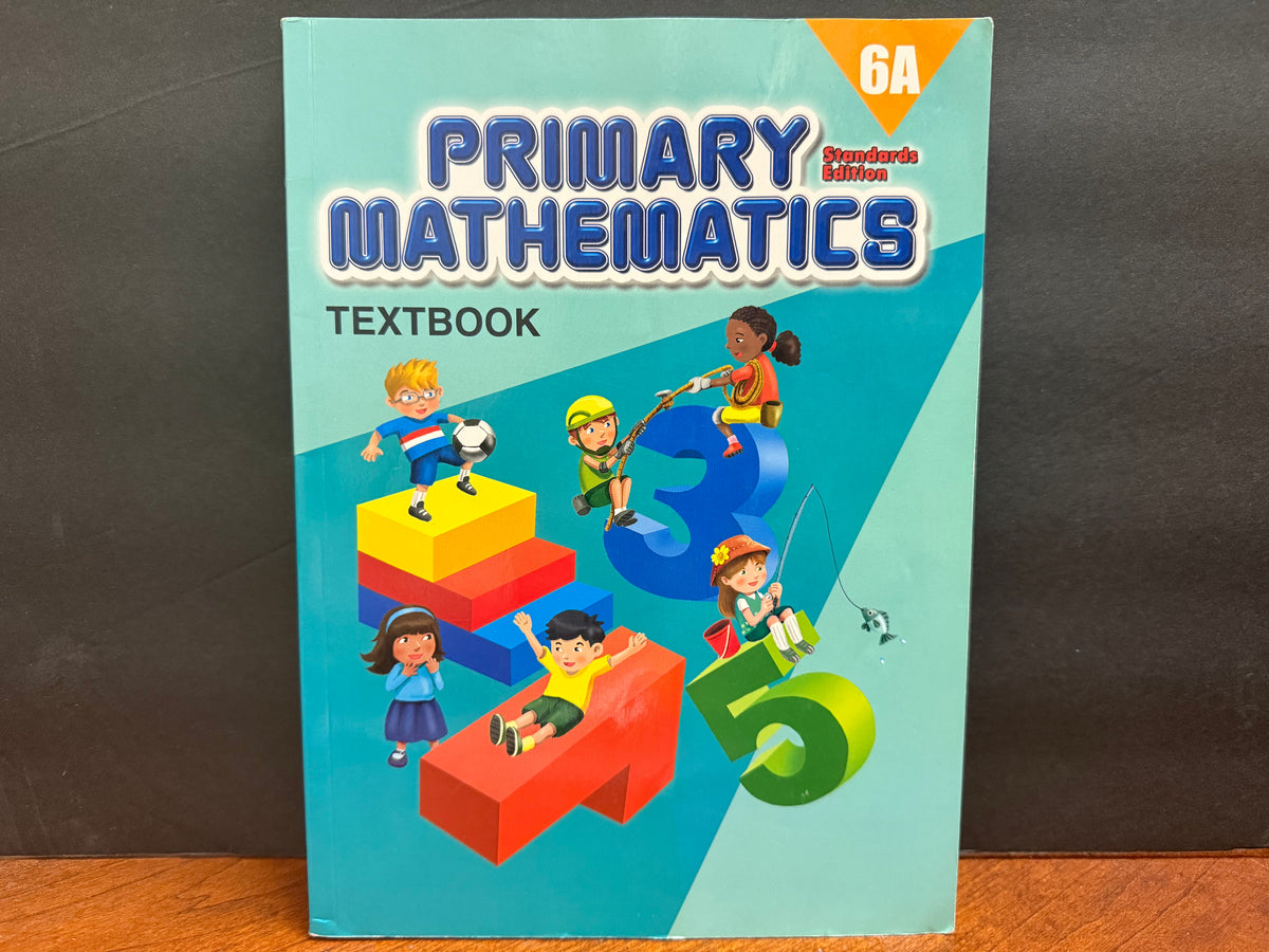 Primary Mathematics Standards Edition Textbook 6A