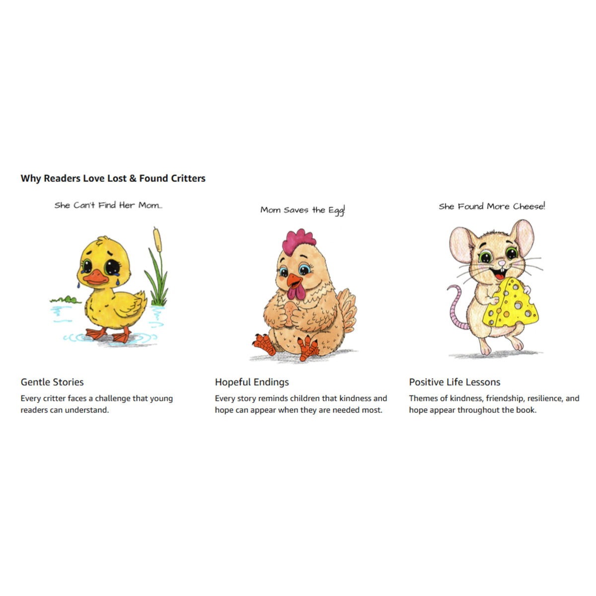 Lost & Found Critters Tiny Stories of Hope Pocket reader