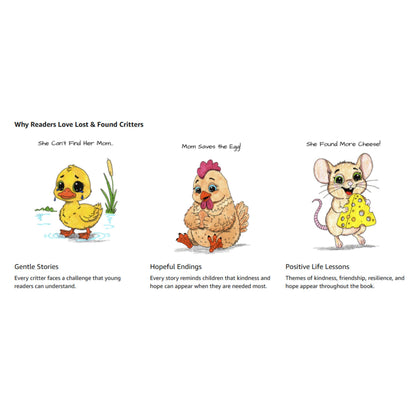Lost & Found Critters Tiny Stories of Hope Pocket reader