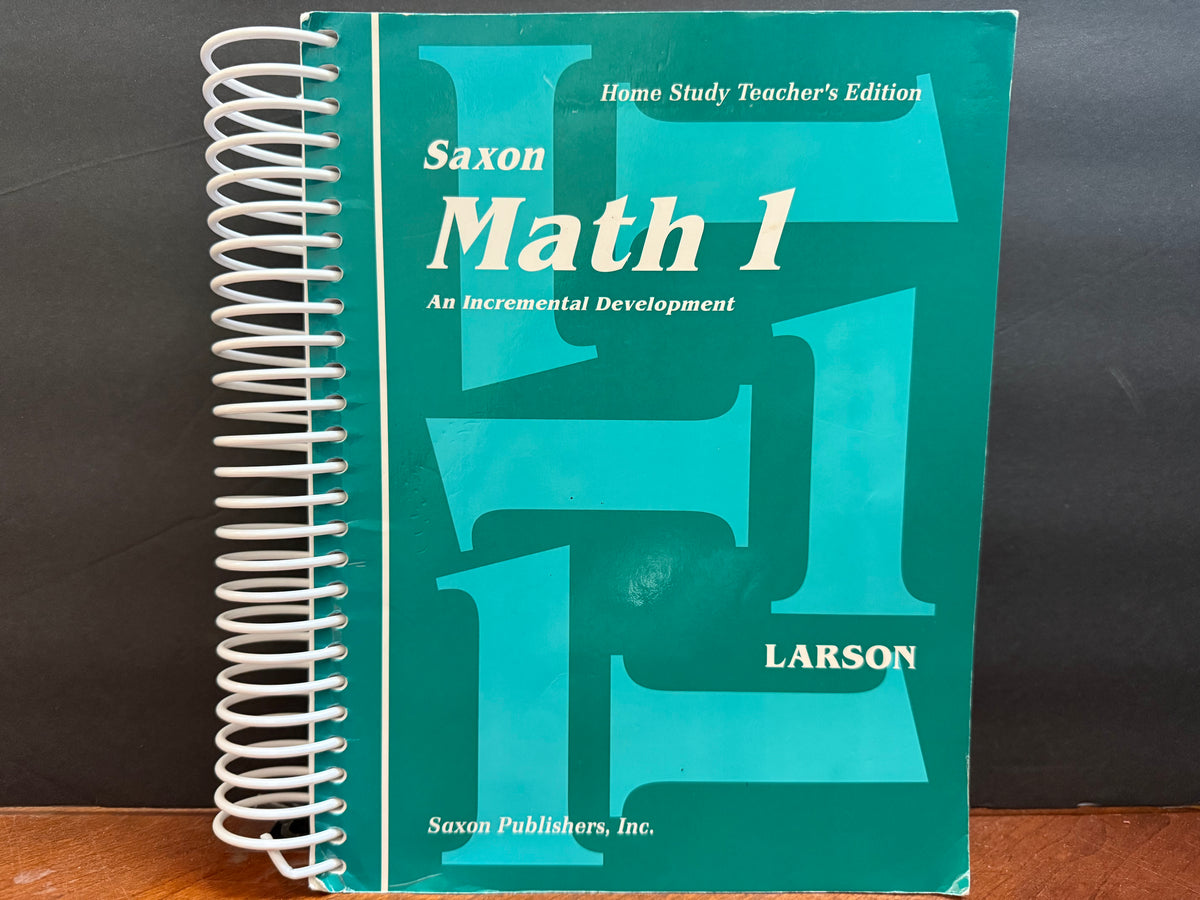 Saxon Math 1 Teacher Edition