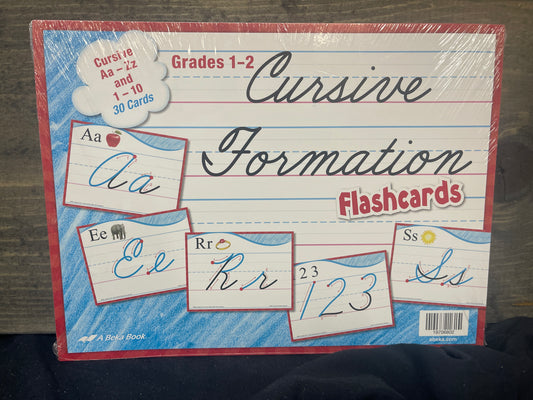 Cursive Formation Flashcards Gr 1-2
