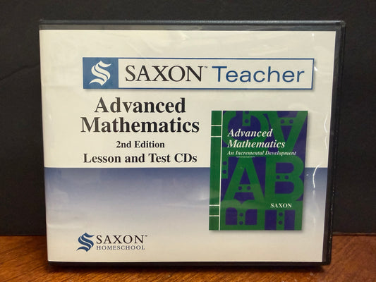 Saxon Advanced Mathematics Teacher CDs (2nd Edition)