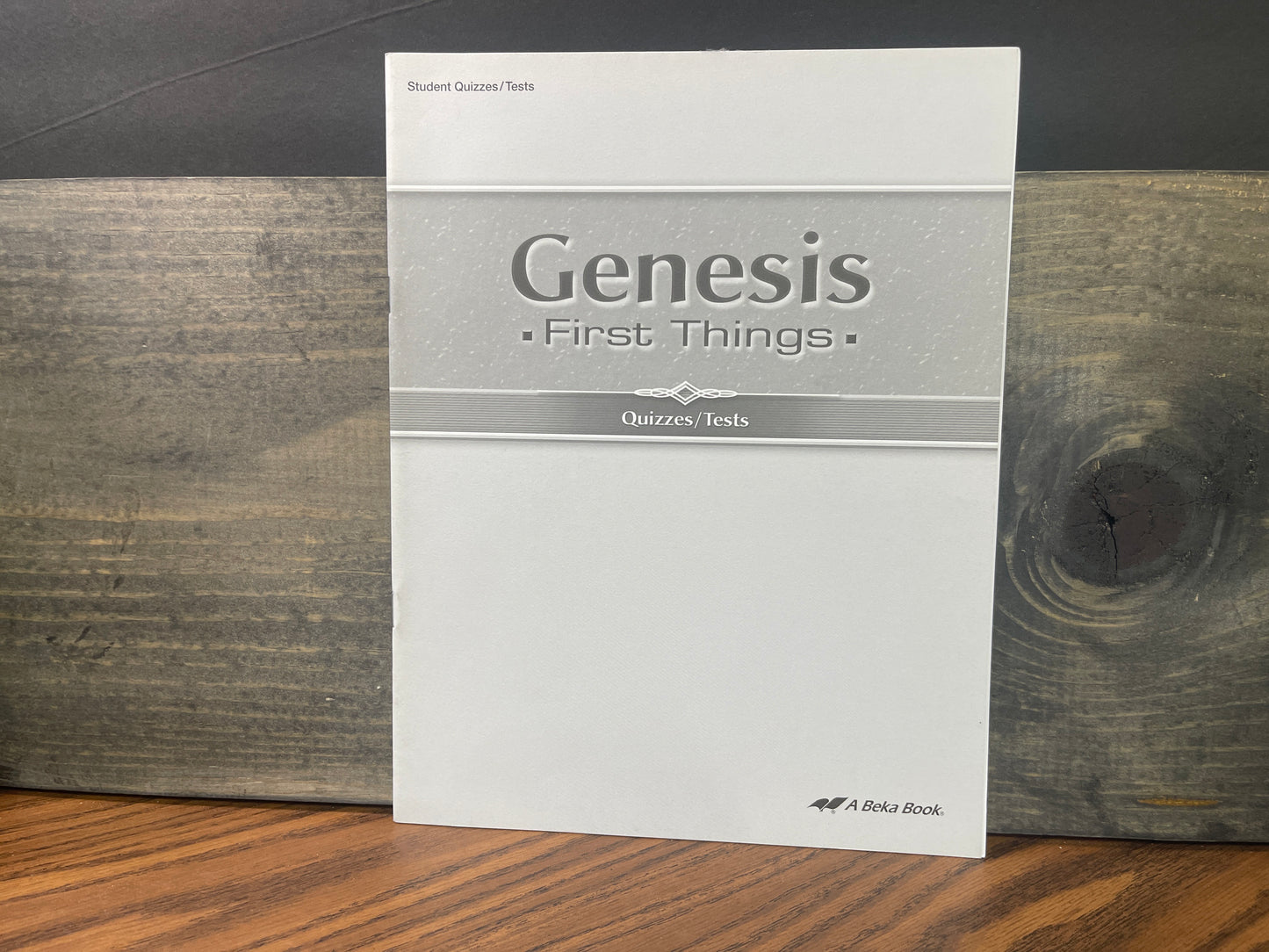 Genesis: Creation, Fall, Flood, Babel Quiz and Test Book