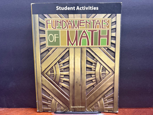 Fundamentals of Math Activities (2nd Edition)