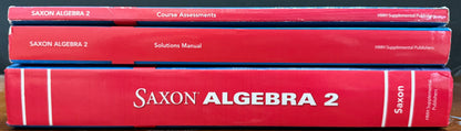 Saxon Algebra 2 Student, Solutions, & Assessments Set (4th Edition)