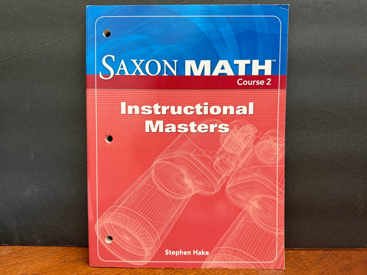 Saxon Math Course 2 Set