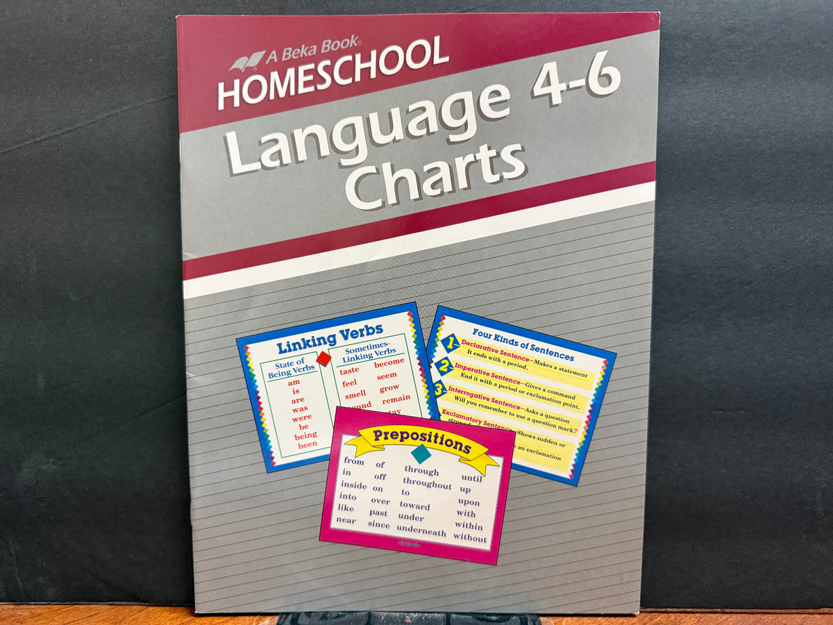 Homeschool Language 4-6 Charts (1st Edition)