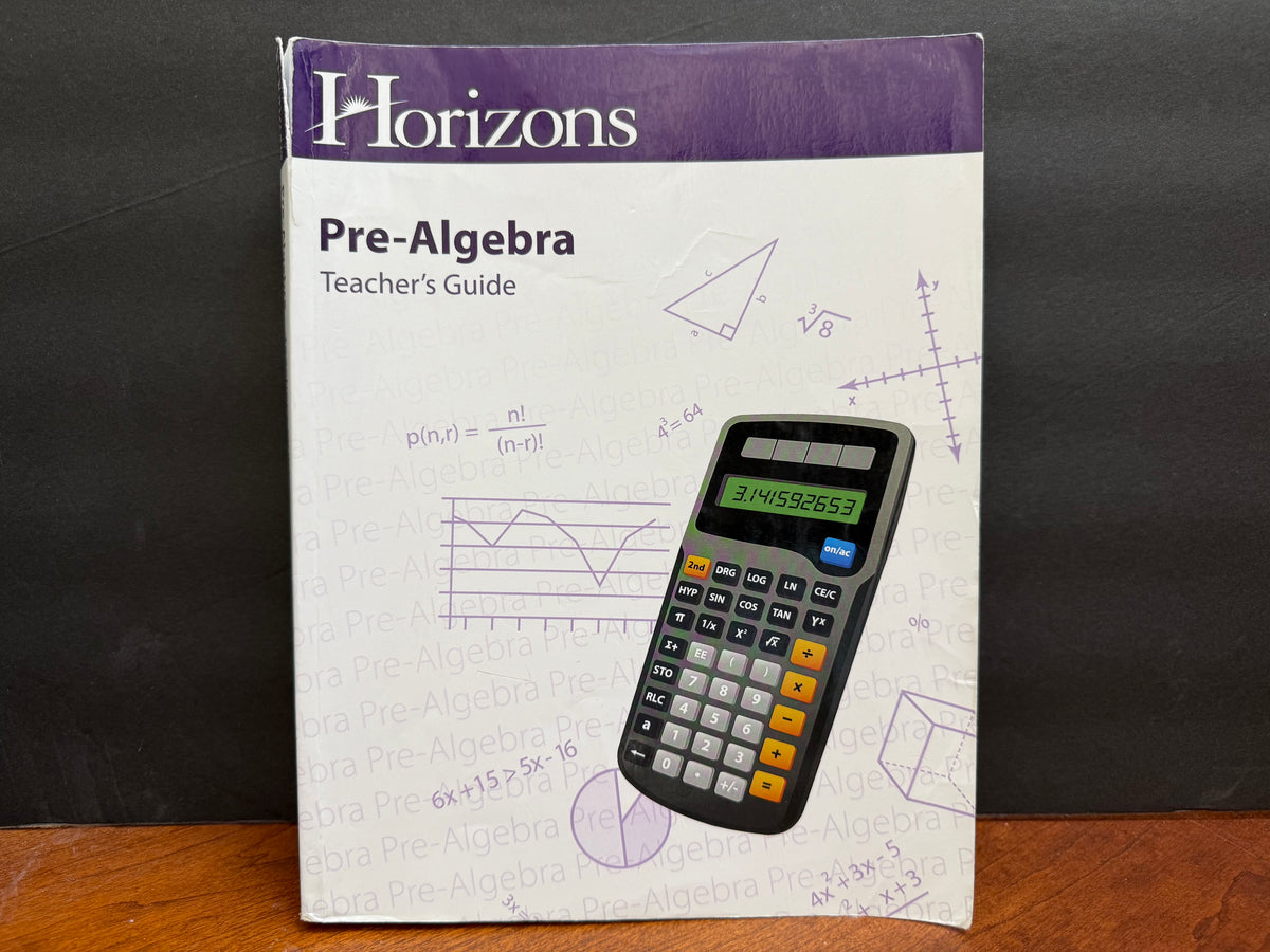 Horizons Pre-Algebra Teacher's Guide