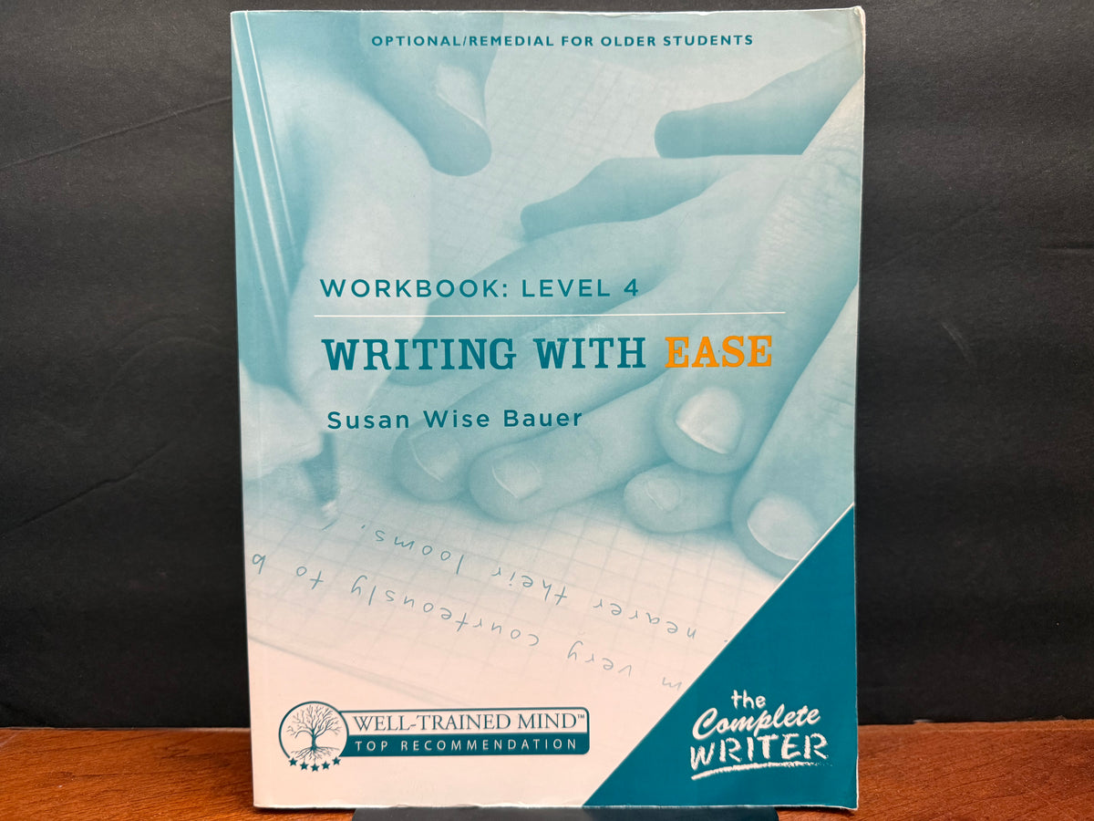 Workbook: Level 4 Writing with Ease