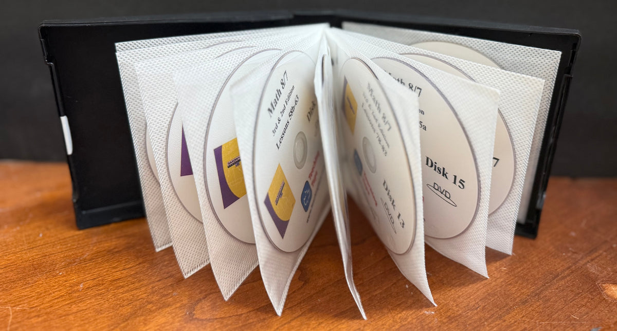 Tutoring Saxon Math 8/7 Teaching DVDs (3rd Edition)