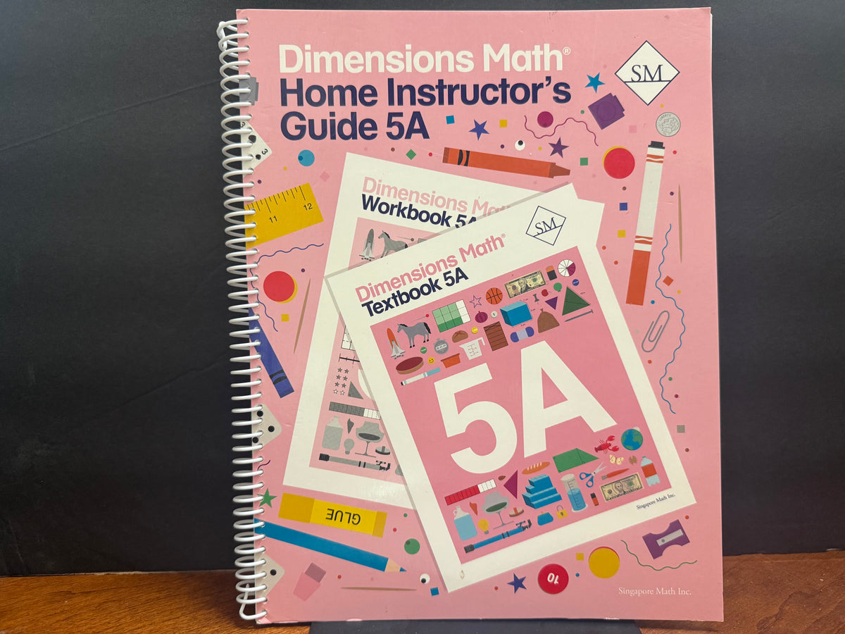 Dimensions Math Home Instructor's Guide 5A