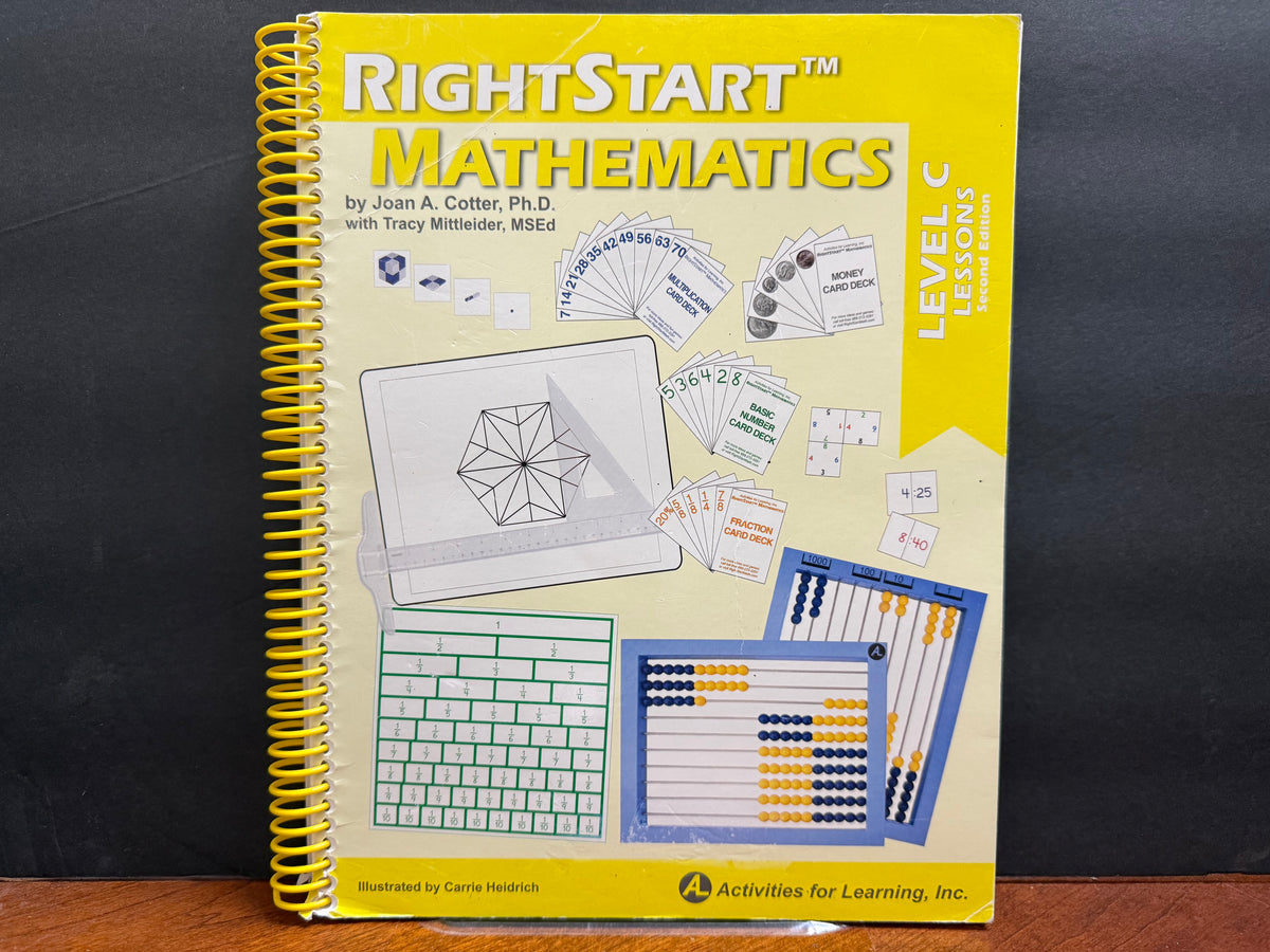 RightStart Math Level C Lessons (2nd Edition)