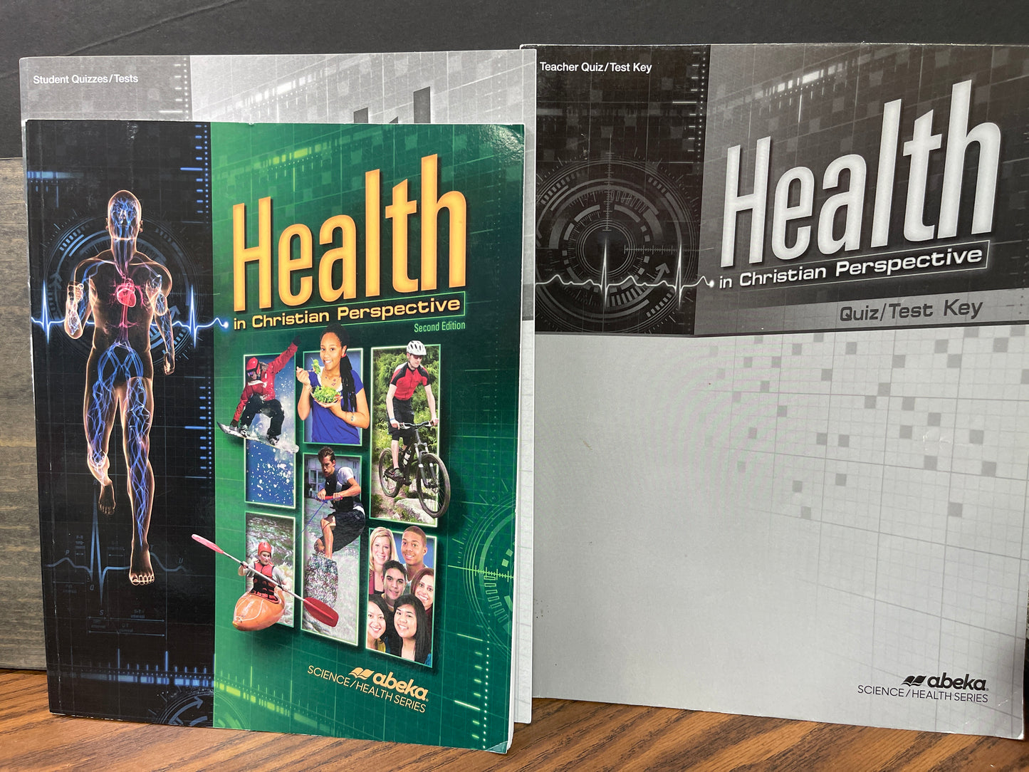 Health in Christian Perspective text with student quizzes and tests and key