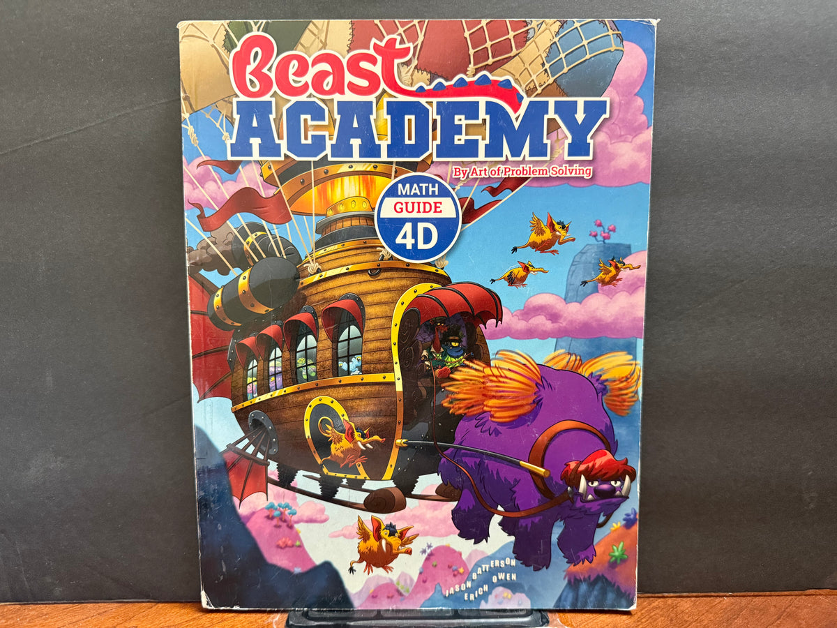 Beast Academy 4D Math Guide