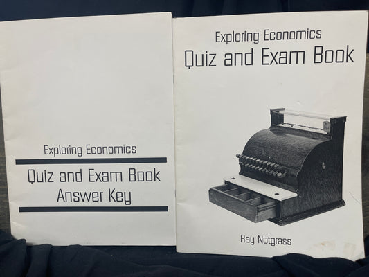 Exploring Economics quiz/key set 2009