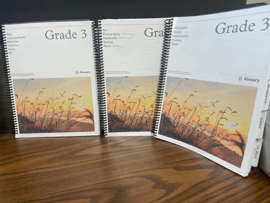 Alveary Grade 3 Teacher Planning Guides (Complete Set, Light Markings)