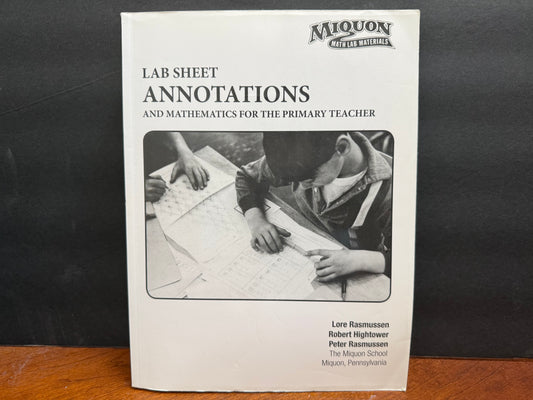 Miquon Lab Sheet Annotations