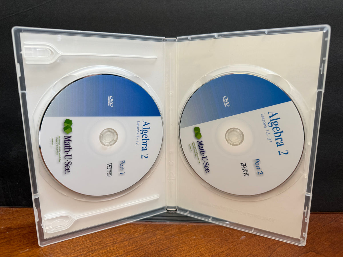 Math-U-See Algebra 2 Instruction DVD