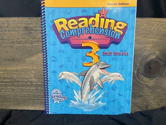 Reading Comprehension 3 Skill Sheets Parent Ed first ed