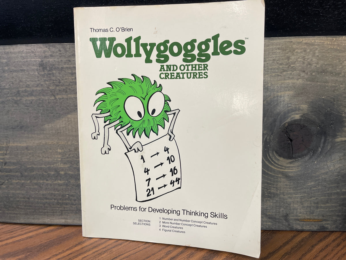 Wollygoggles and Other Creatures Thomas C O’Brien 1980 Math Thinking Skills UNUS