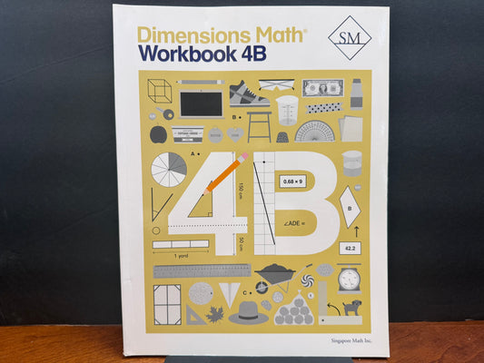 Dimensions Math Workbook 4B