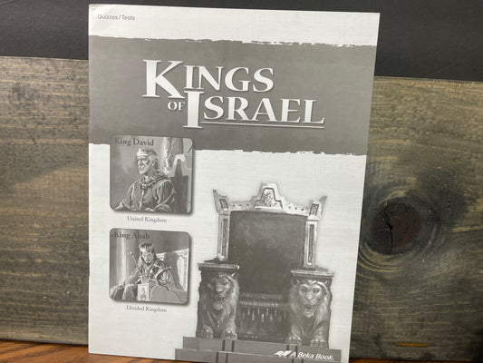 Kings of Israel Quiz and Test Book