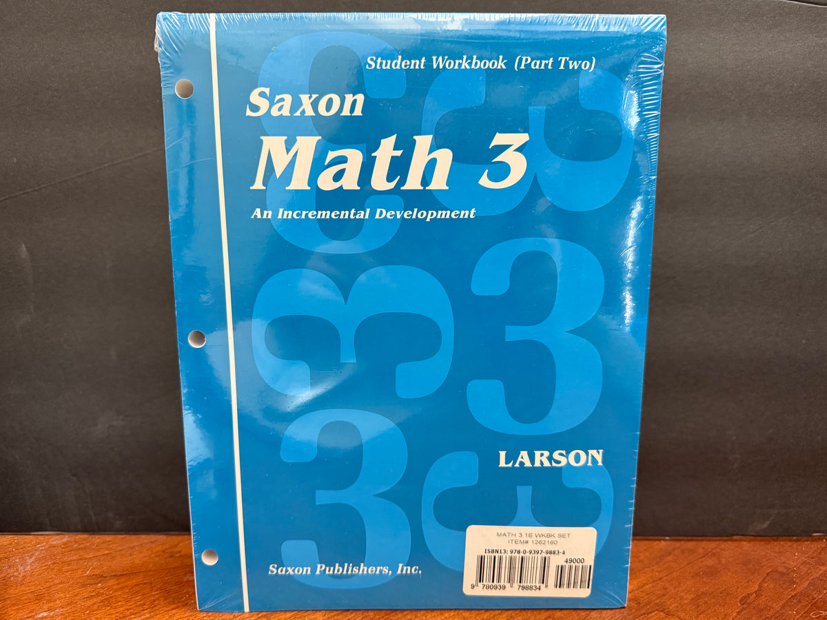 Saxon Math 3 Complete Set