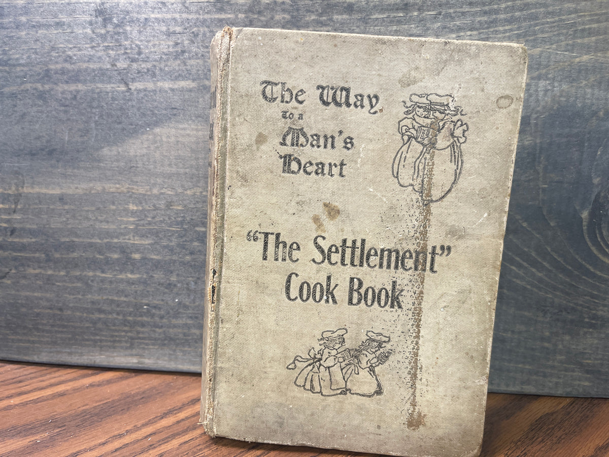 1915 Settlement Cook Book Mrs Simon Kander 8th Edition Antique Milwaukee
 Copy