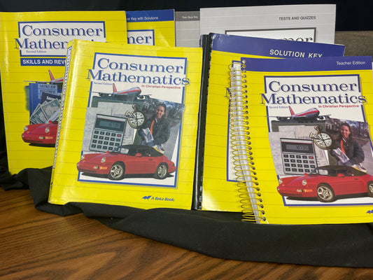 Consumer Mathematics set second ed