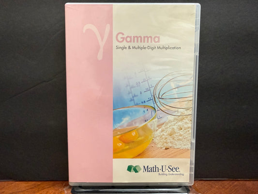 Math-U-See Gamma Instruction DVD
