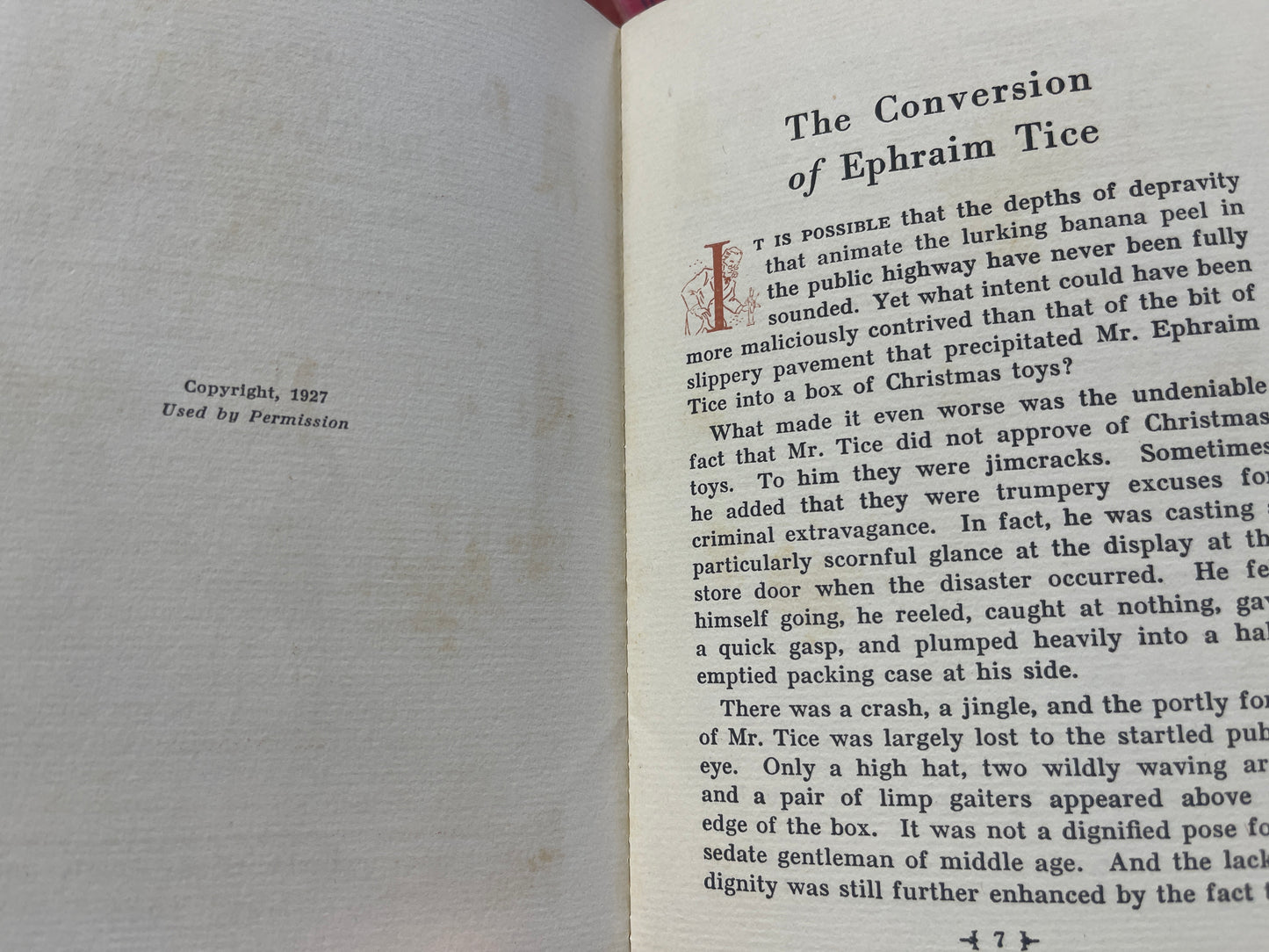 The Conversion of Ephraim Tice: A Christmas Story