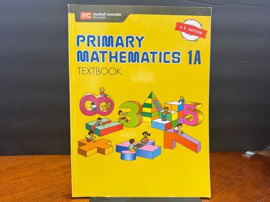 Primary Mathematics U.S. Edition Textbook 1A